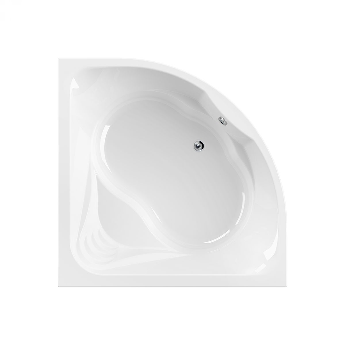 AQUAESTIL-KADA KUTNA CETINA 140x140 obloga+postolje (montirano)