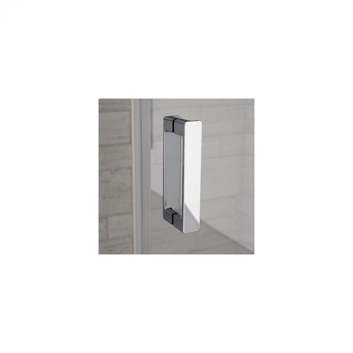 ROTH TUŠ KABINA LIMAYA 90X90 VRATA + STIJENA krom/prozirno