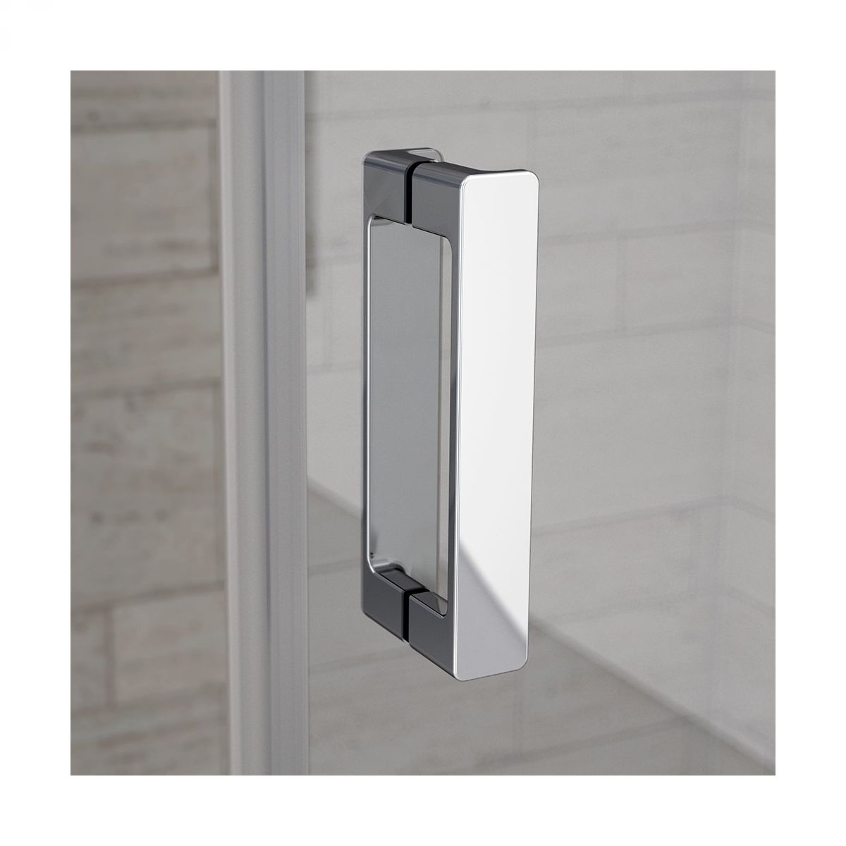 ROTH-LIMAYA LINE Tuš vrata 100cm ZA NIŠU 2. krilna krom/prozirno