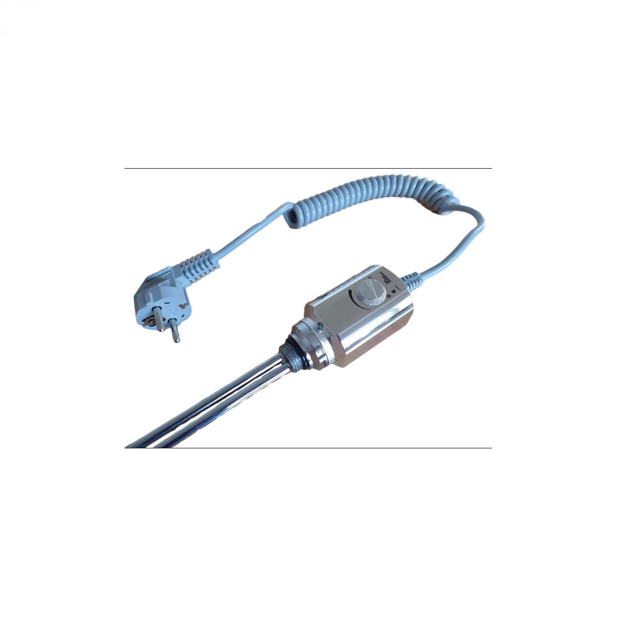 Grijač za kupaonski radijator 600W KROM