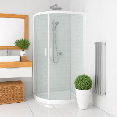 ROTH Tuš kabina - Lega Line LLR2 80x80 - bijelo/prozirno