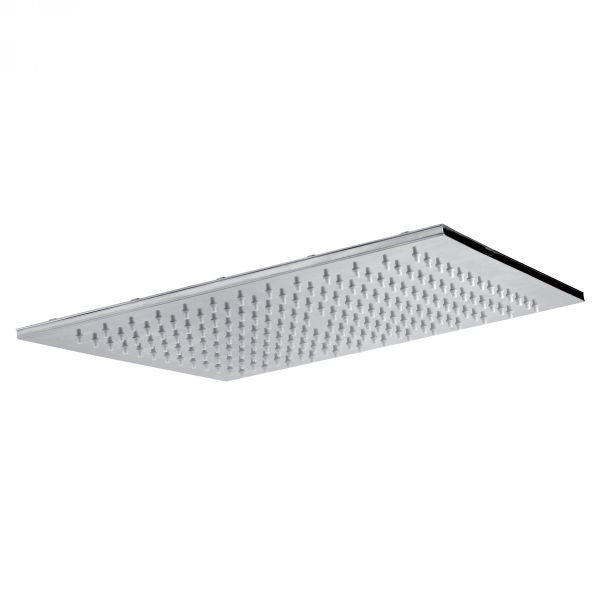 TUŠ RUŽA SLIM 30x30 INOX - kvadratna