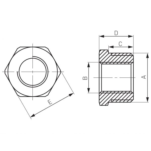 MESING REDUKCIJA 6/4”-5/4”