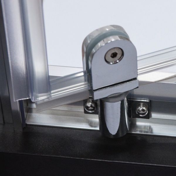 ROTH-LIMAYA LINE Tuš vrata 100cm ZA NIŠU 2. krilna krom/prozirno