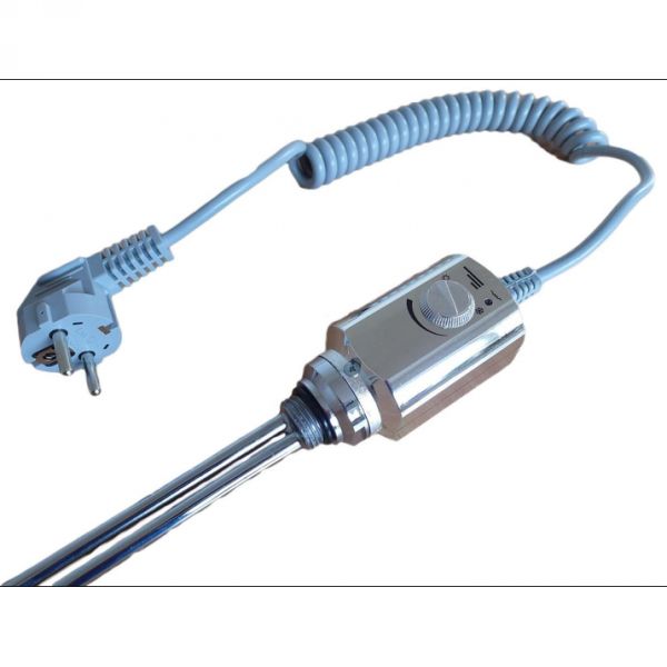 Grijač za kupaonski radijator 600W KROM