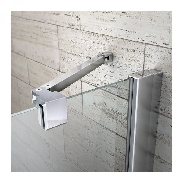ROTH TUŠ KABINA LIMAYA 90X90 VRATA + STIJENA krom/prozirno